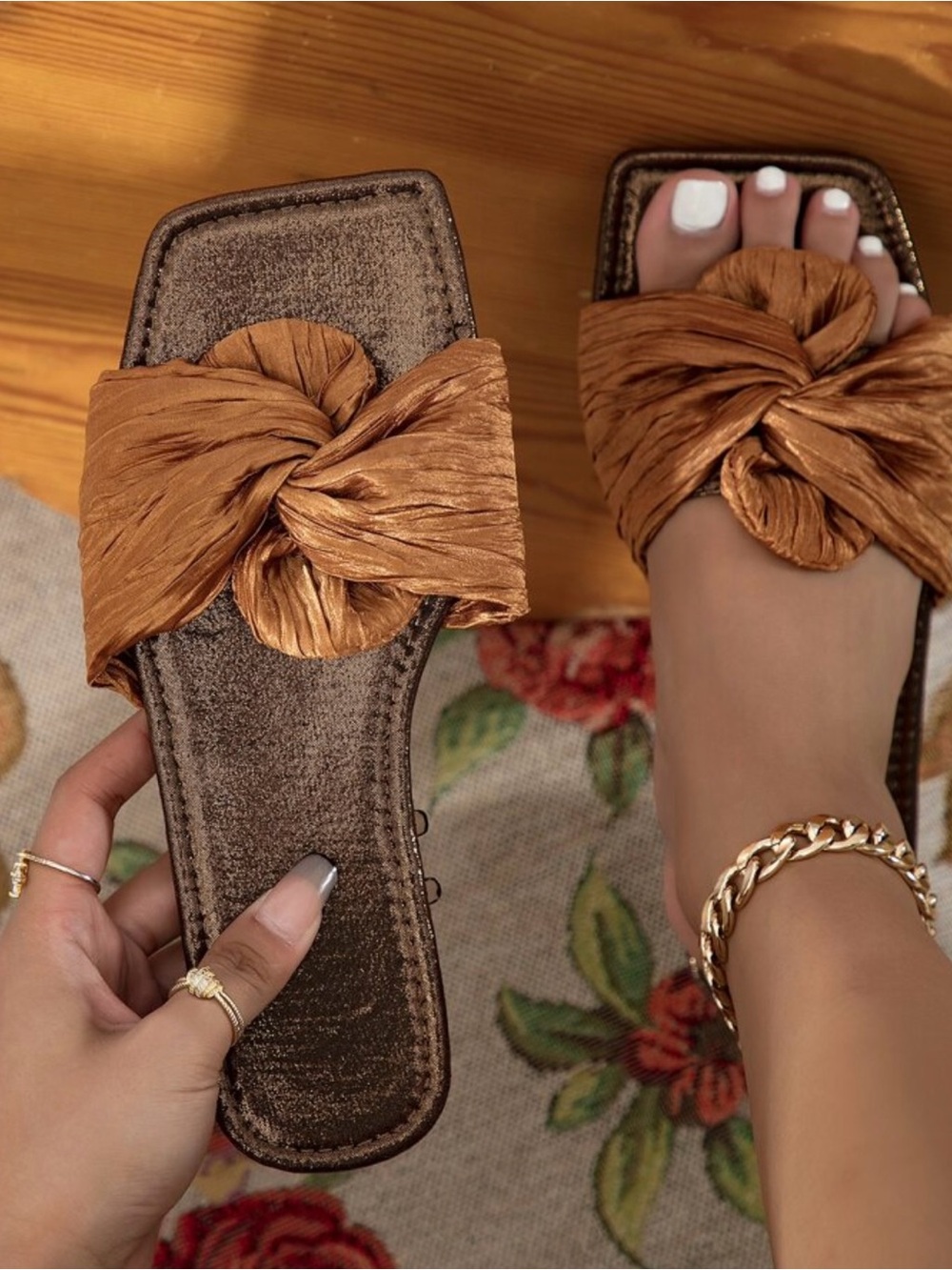 Fashion Bow Tie Sandals